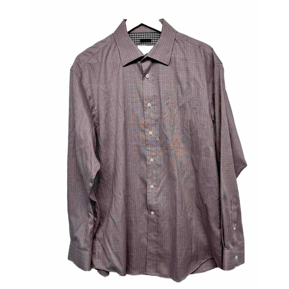 JOS. A. BANK Mens Rerserve Size Large 100% Egyptian Cotton Long sleeve shirt